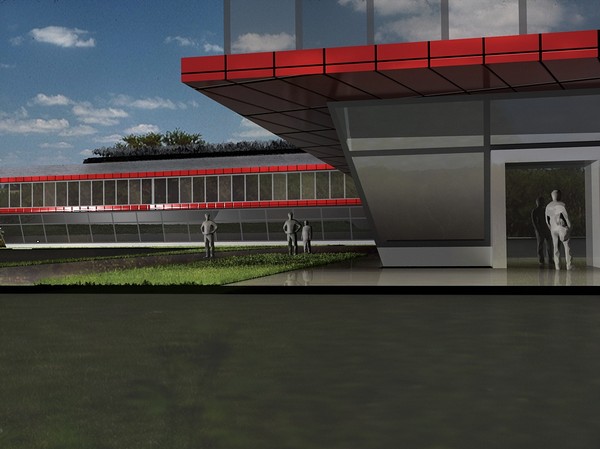 dxf office building - Offices by studiorender